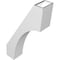 Ekena Millwork 5 1/2-in. W x 16-in. D x 28-in. H Westlake Architectural Grade PVC Knee Brace BRCP055X16X28WTL - alternate 5